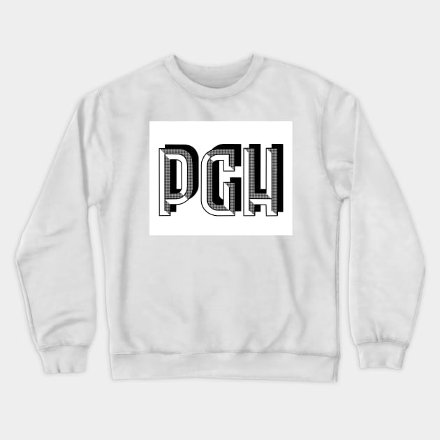 PGH Pittsburgh Crewneck Sweatshirt by fiberandgloss